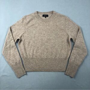 Quince Women’s Mongolian Cashmere Shrunken Crewneck Sweater